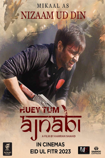 Huey Tum Ajnabi (2023) Urdu Pakistani PRE DVD